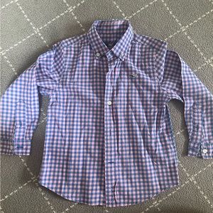 Vineyard Vines long sleeve button shirt size 4t